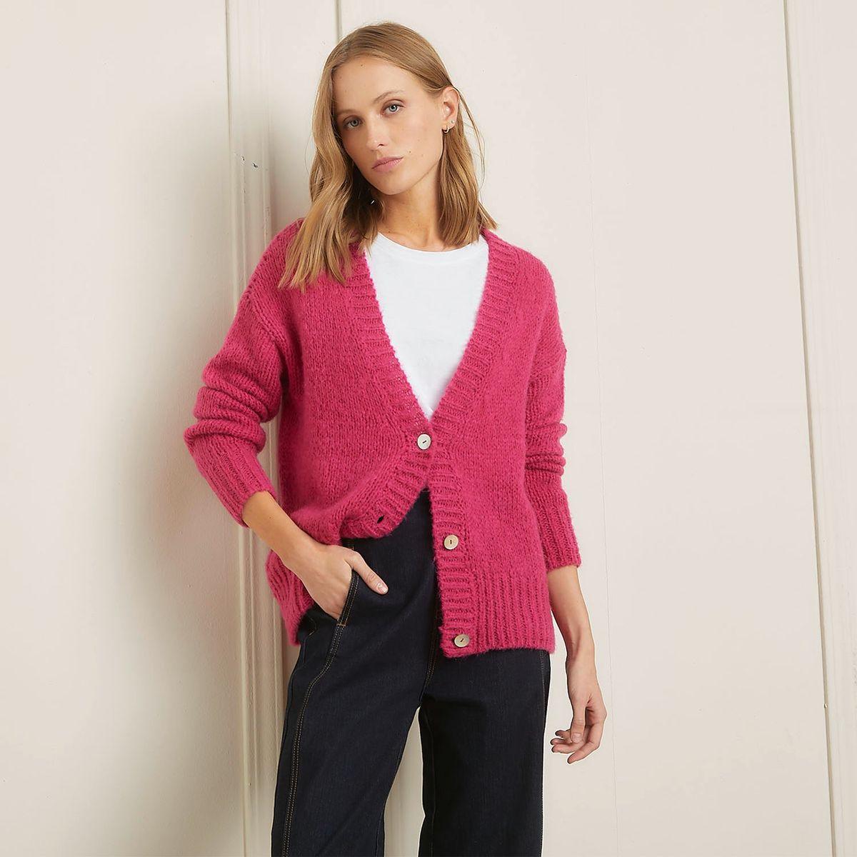 BASEMENT - Cardigan Mujer Basement