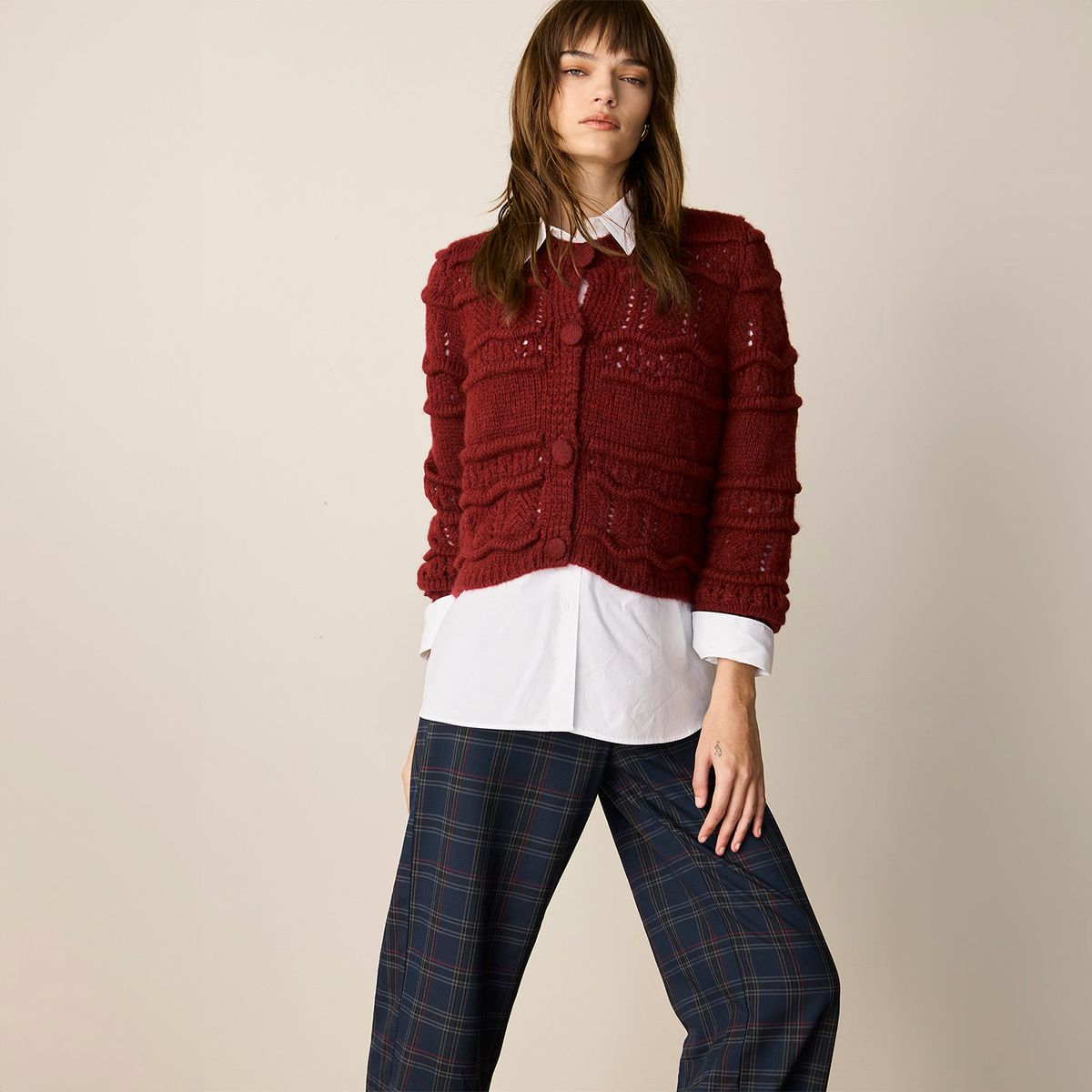 BASEMENT - Cardigan Mujer Basement