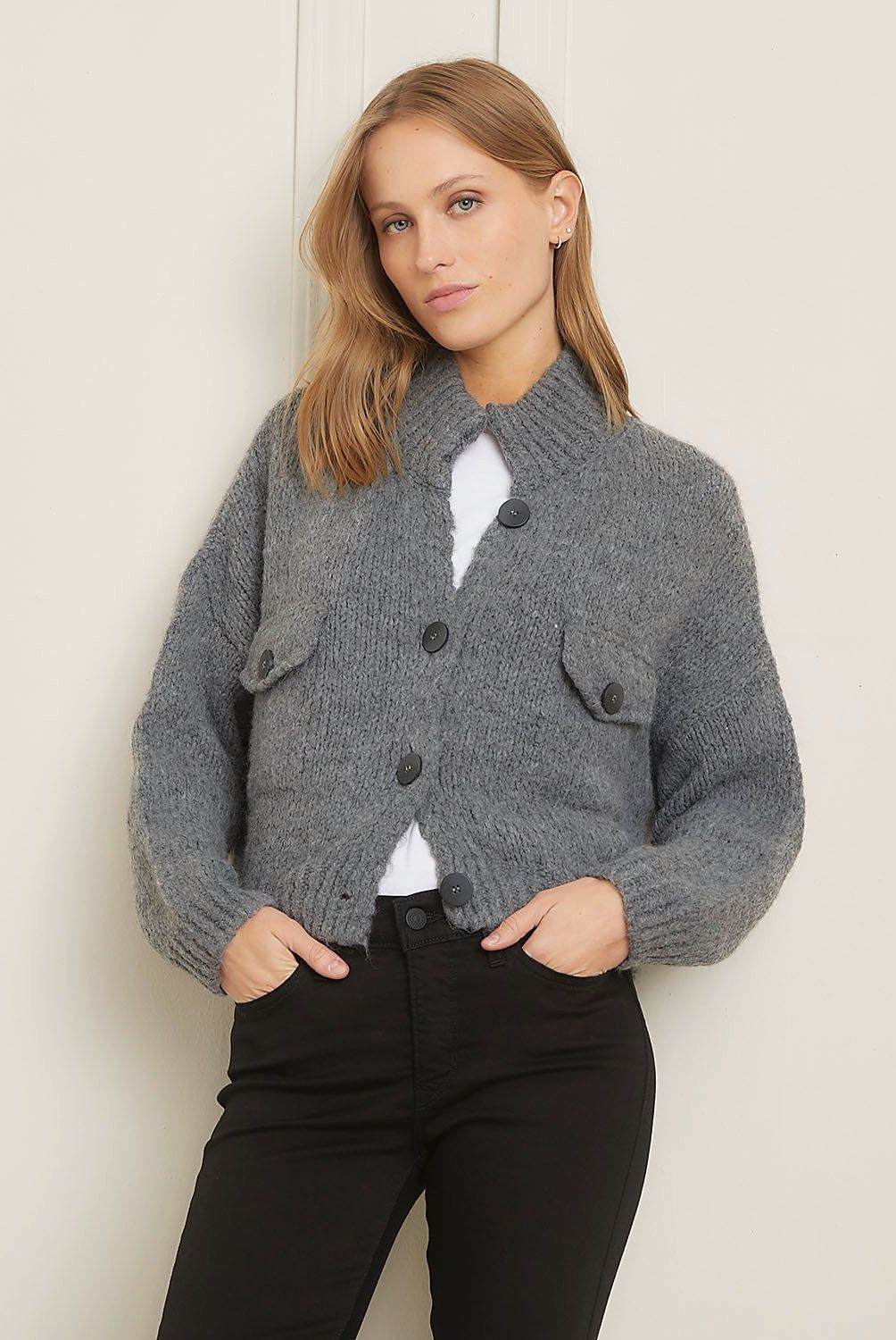 BASEMENT - Cardigan Mujer Basement