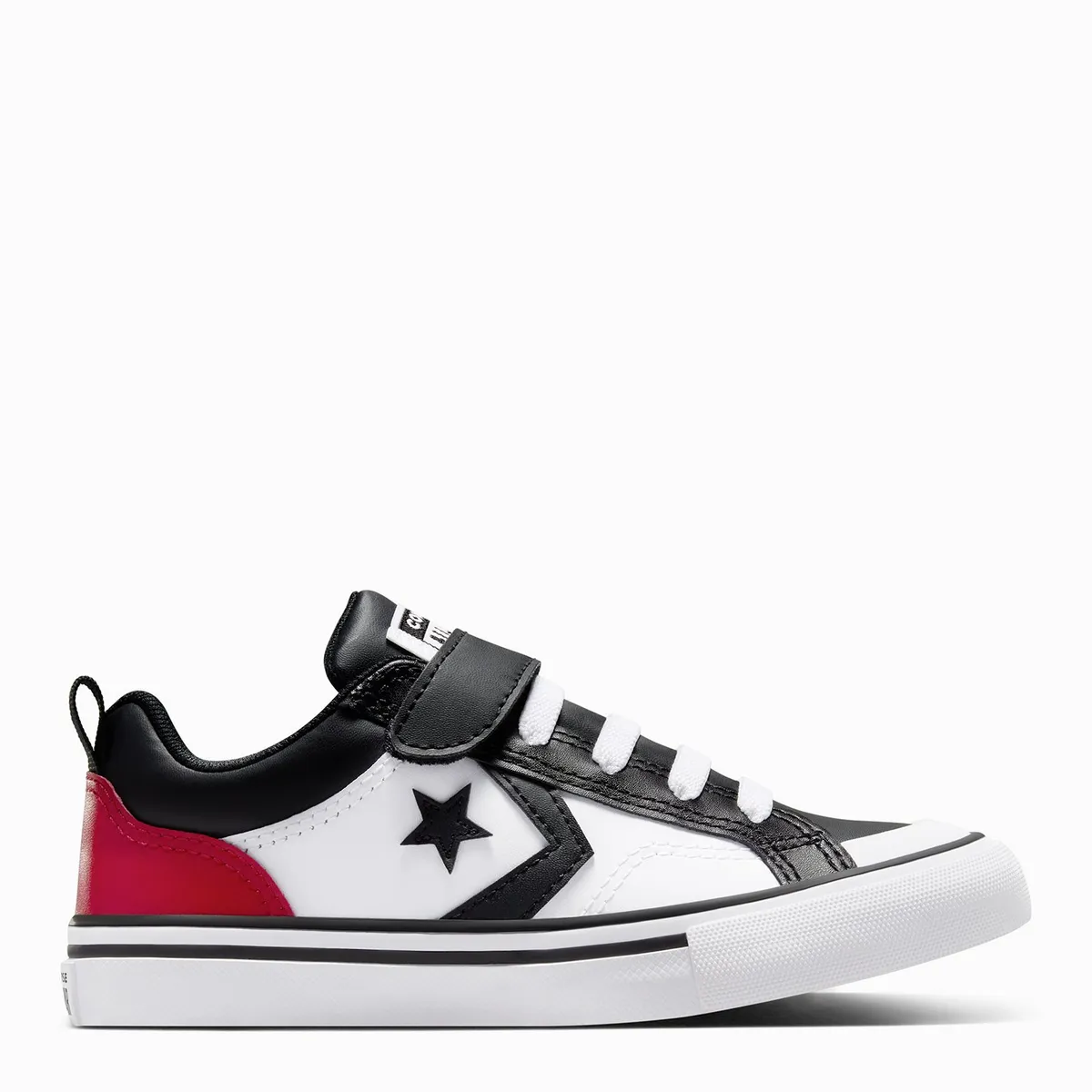 CONVERSE - Pro Blaze Strap Zapatilla Urbana Niño Cuero Blanco Converse