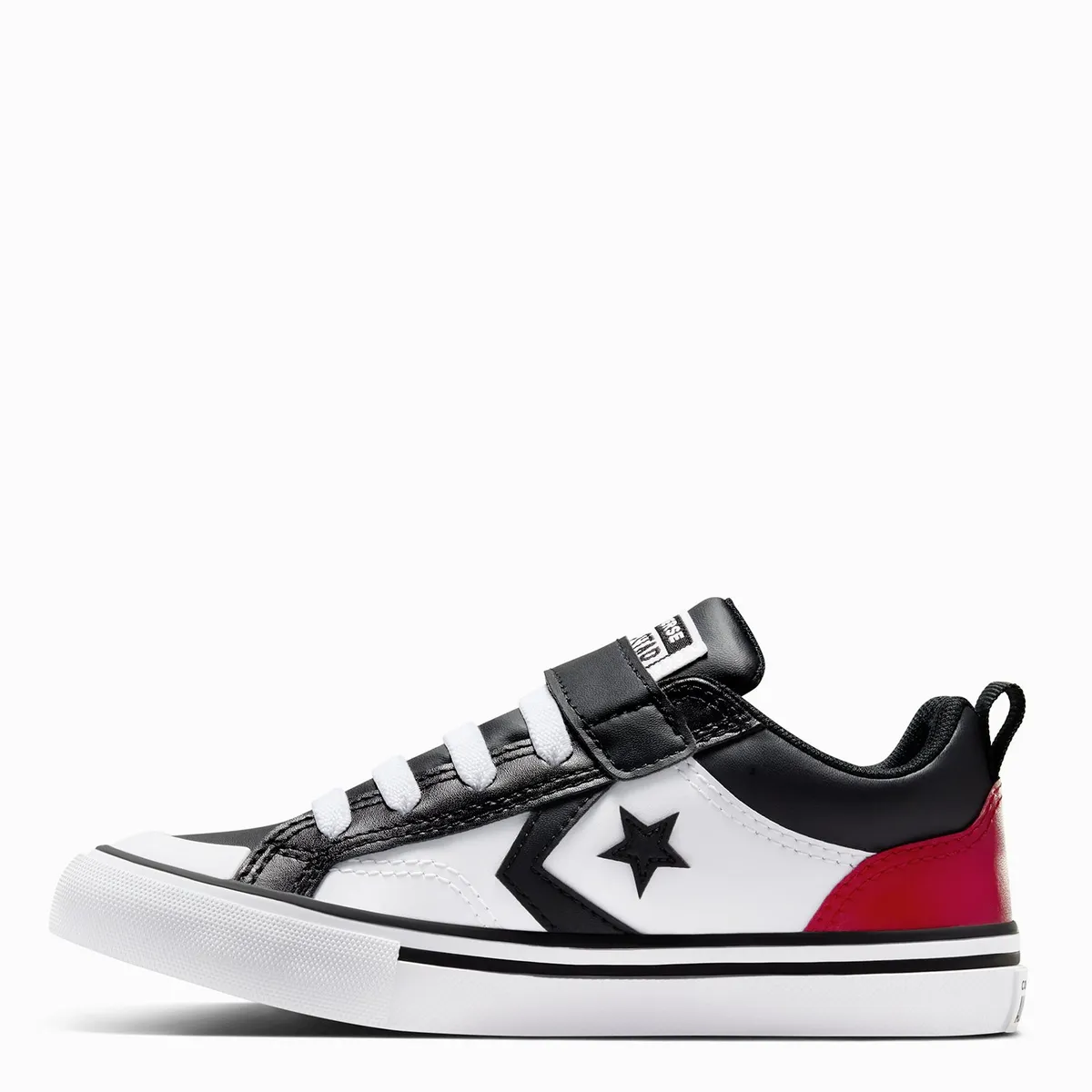 CONVERSE - Pro Blaze Strap Zapatilla Urbana Niño Cuero Blanco Converse