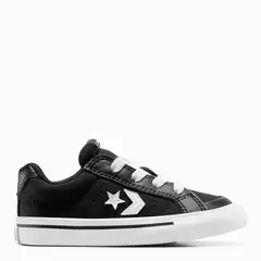 CONVERSE - Sport Casual Zapatilla Urbana Niño Negro