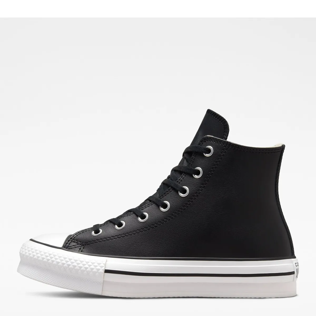 CONVERSE - Chuck Taylor All Star Eva Lift Zapatilla Urbana Niña Cuero Negro (36 a 40) Converse