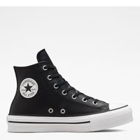 Chuck Taylor All Star Eva Lift Zapatilla Urbana Niña Cuero Negro (36 a 40)