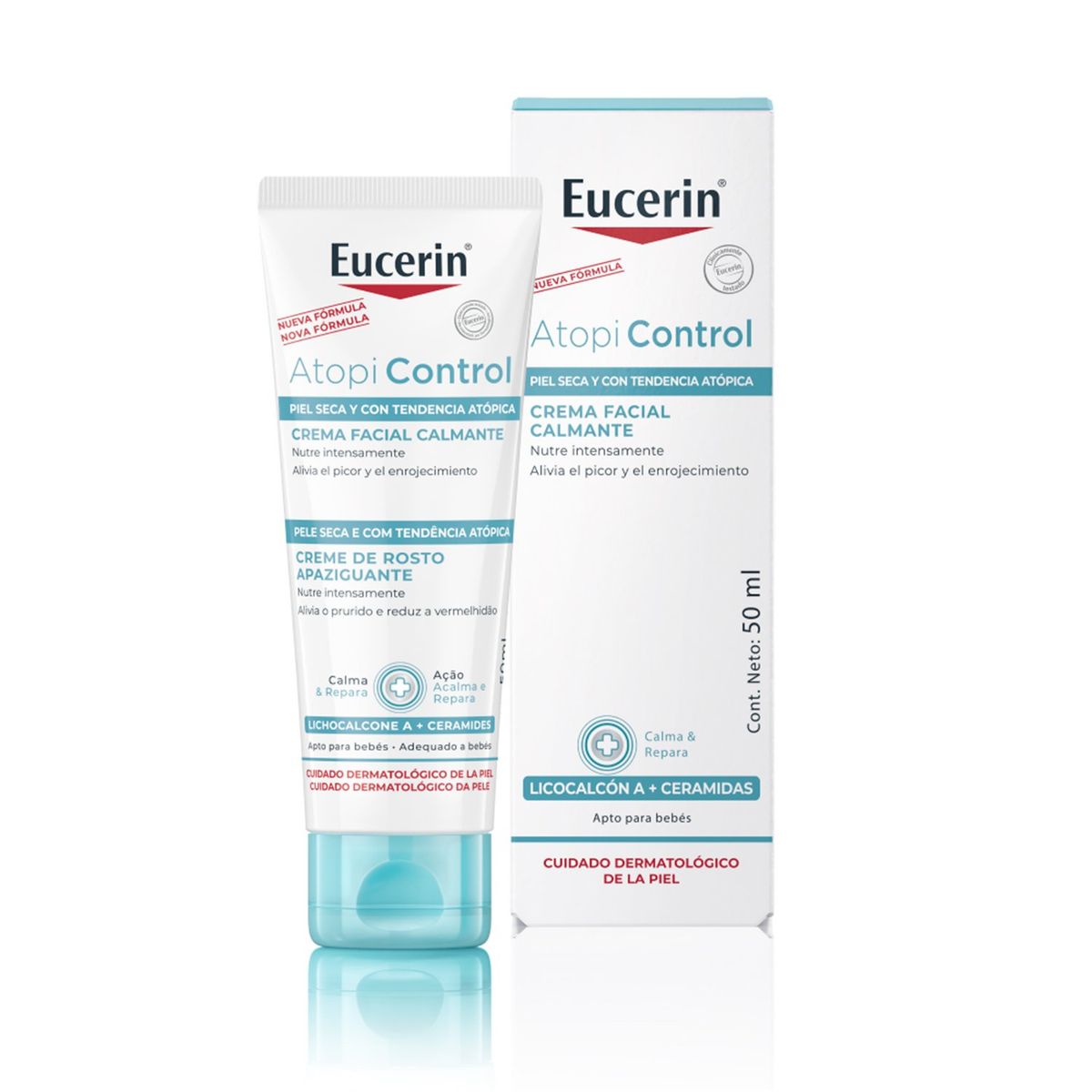 EUCERIN - EUCERIN Face Atopi Control Crema Facial Calmante 50ml