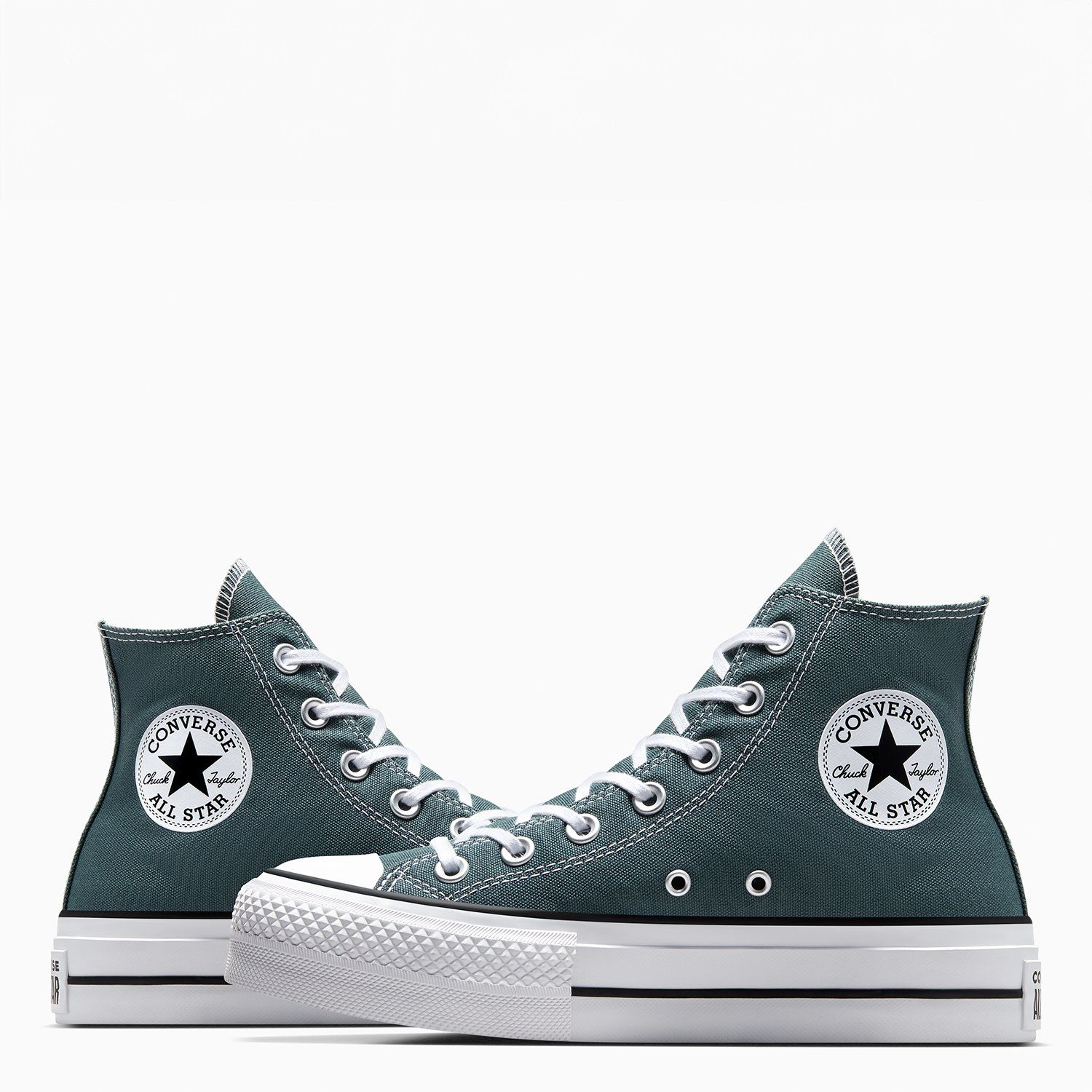 靴/バッグ CONVERSE CHUCK TAYLOR All STAR LIFT HI 27cm CONVERSE Chuck Taylor All Star Lift Zapatilla Urbana Mujer Verde