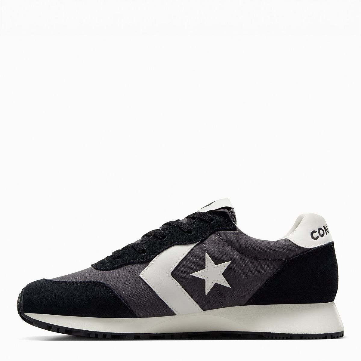 CONVERSE - Omega Trainer Zapatilla Urbana Mujer Cuero Negro Converse