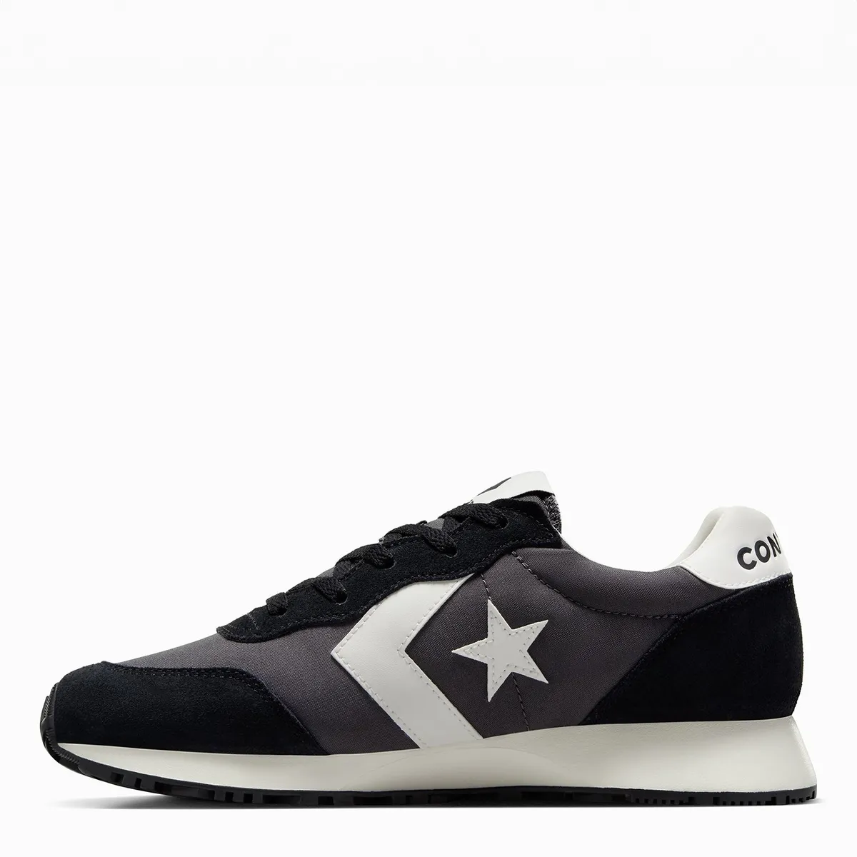 CONVERSE - Omega Trainer Zapatilla Urbana Mujer Cuero Negro Converse
