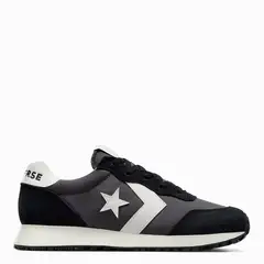 CONVERSE - Omega Trainer Zapatilla Urbana Mujer Cuero Negro