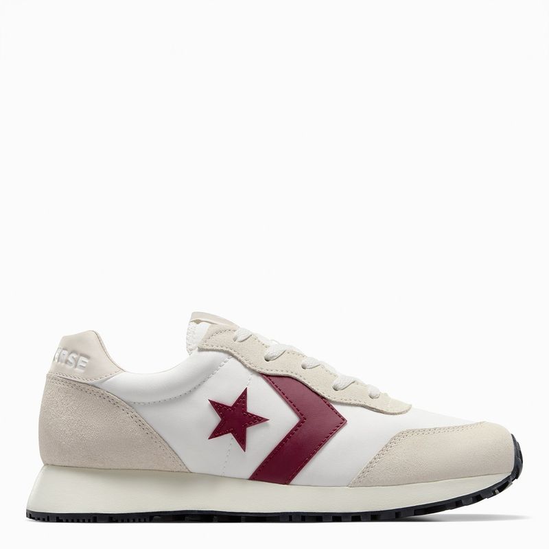 CONVERSE - Omega Trainer Zapatilla Urbana Mujer Cuero Blanco Converse