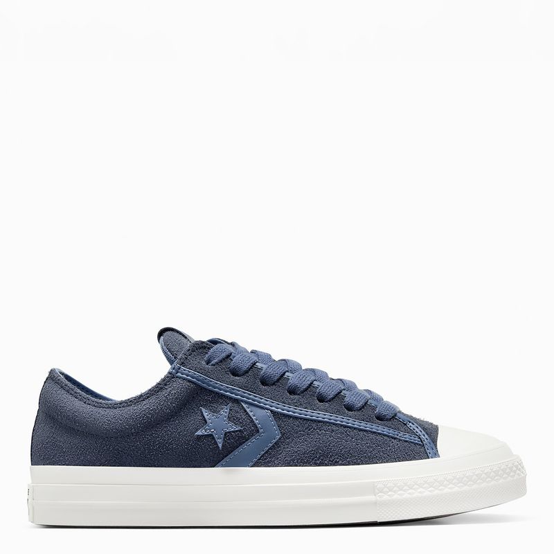 CONVERSE - Star Player 76 Zapatilla Urbana Hombre Cuero Azúl Converse