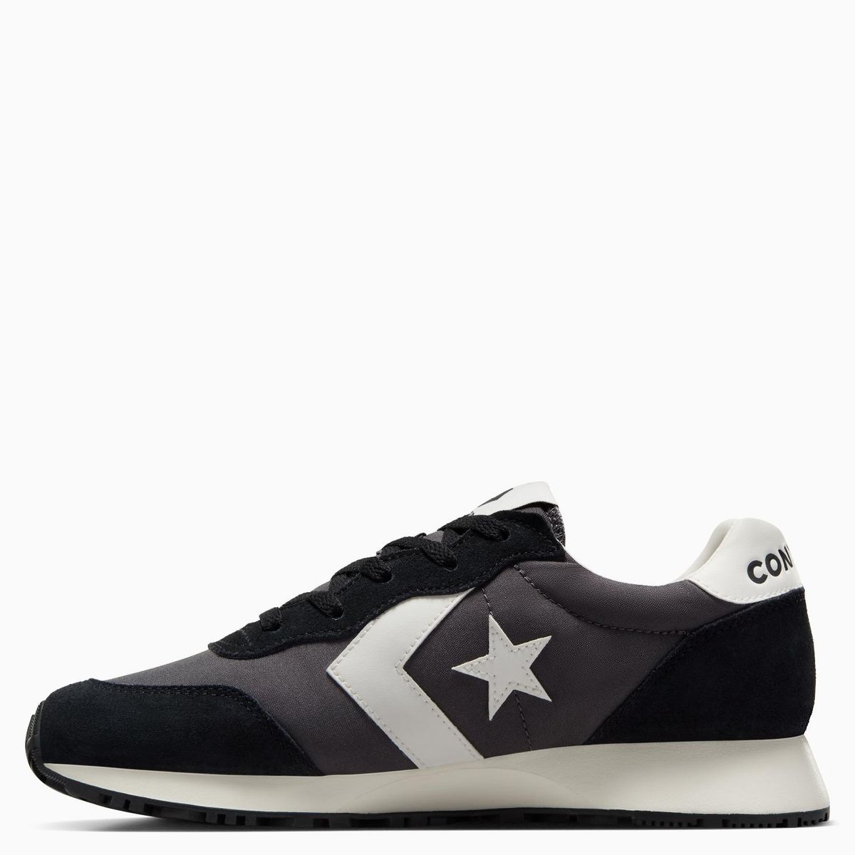 CONVERSE - Omega Trainer Zapatilla Urbana Hombre Cuero Negro Converse