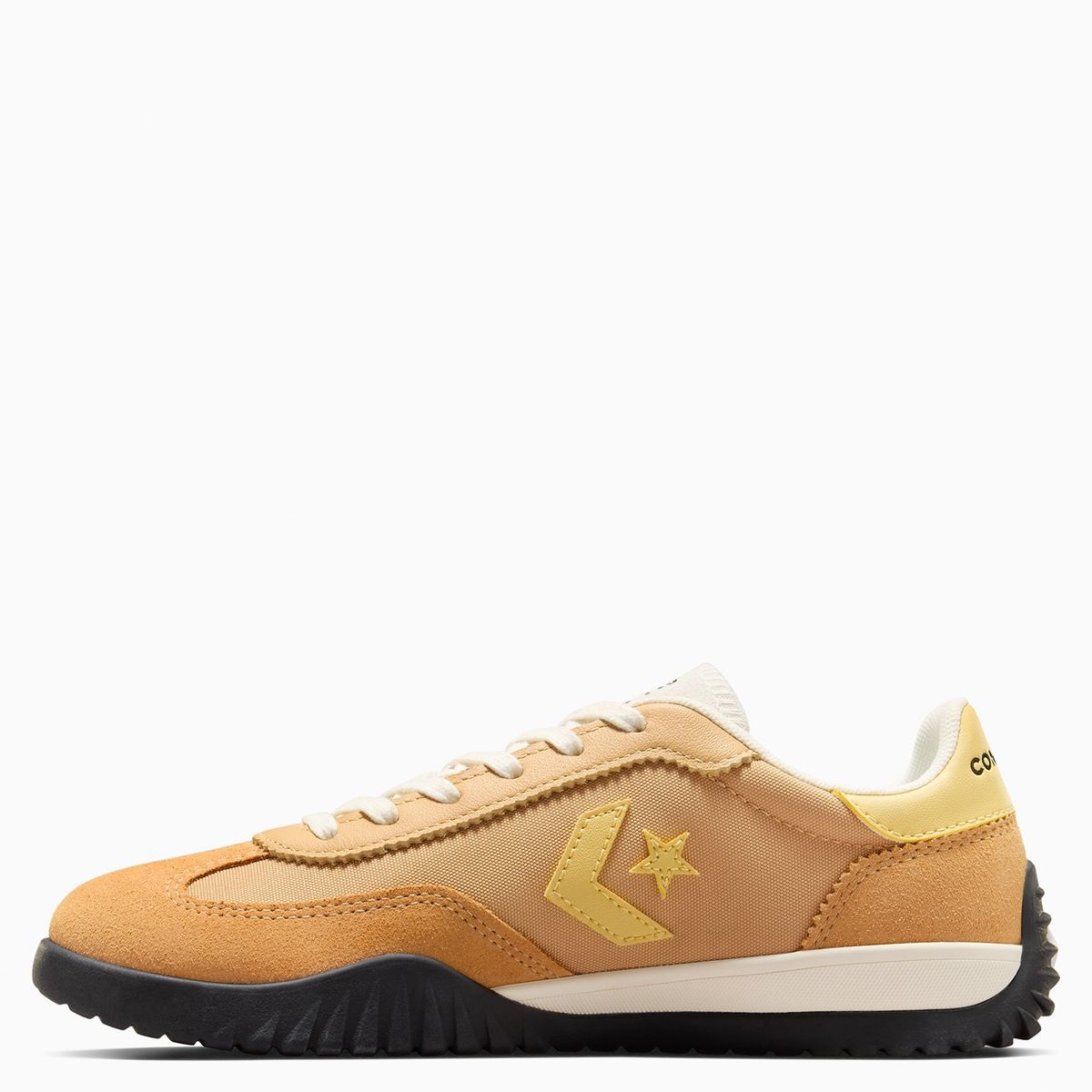 CONVERSE - Run Star Trainer Zapatilla Urbana Mujer Cuero Amarillo Converse