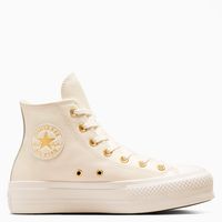 Chuck Taylor All Star Lift Zapatilla Urbana Mujer Cuero Blanco