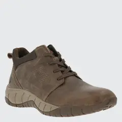HUSH PUPPIES - Botín Mujer Cuero Café
