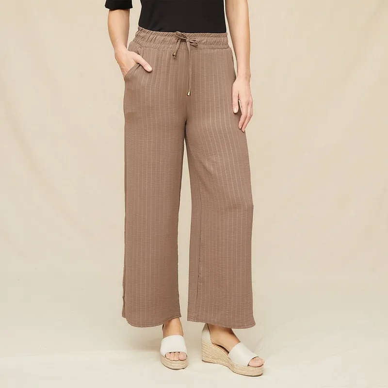 S COCCI - Pantalón Palazzo Tiro Alto Mujer S Cocci