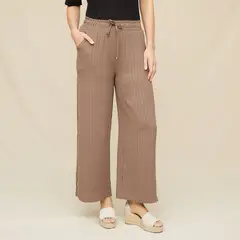 S COCCI - Pantalón Palazzo Tiro Alto Mujer