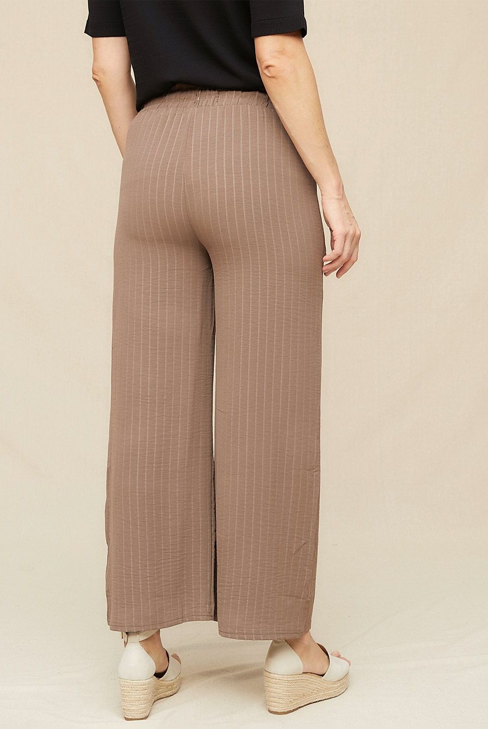S COCCI - Pantalón Palazzo Tiro Alto Mujer S Cocci