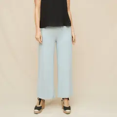 S COCCI - Pantalón Recto Tiro Alto Mujer