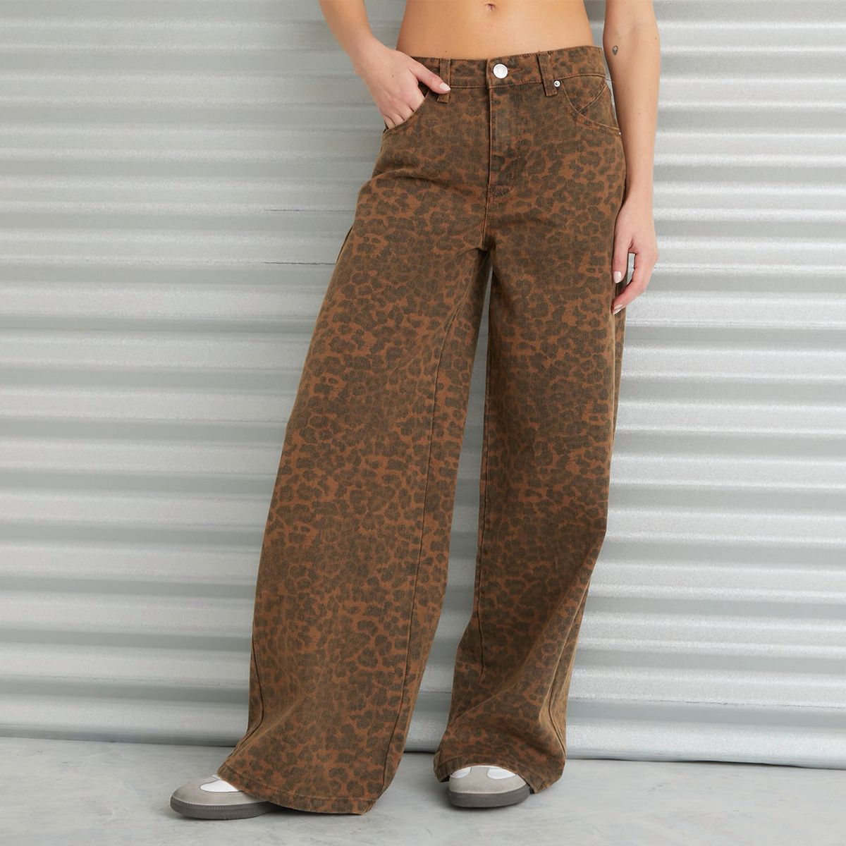 AMERICANINO - Jeans Straight Tiro Medio Mujer Americanino