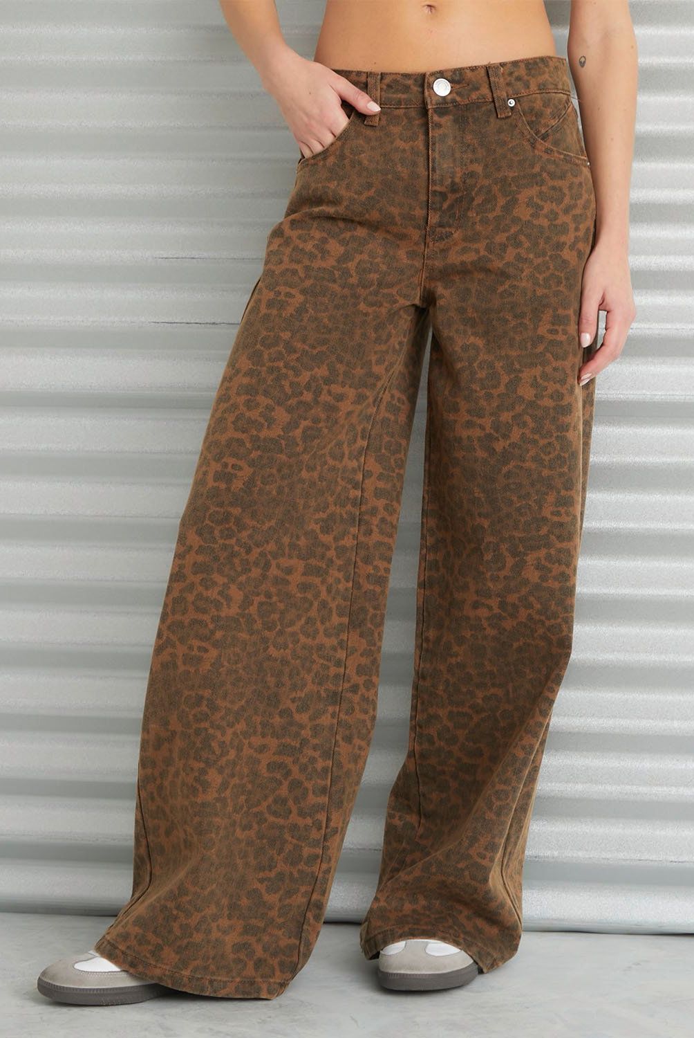 AMERICANINO - Jeans Straight Tiro Medio Mujer Americanino
