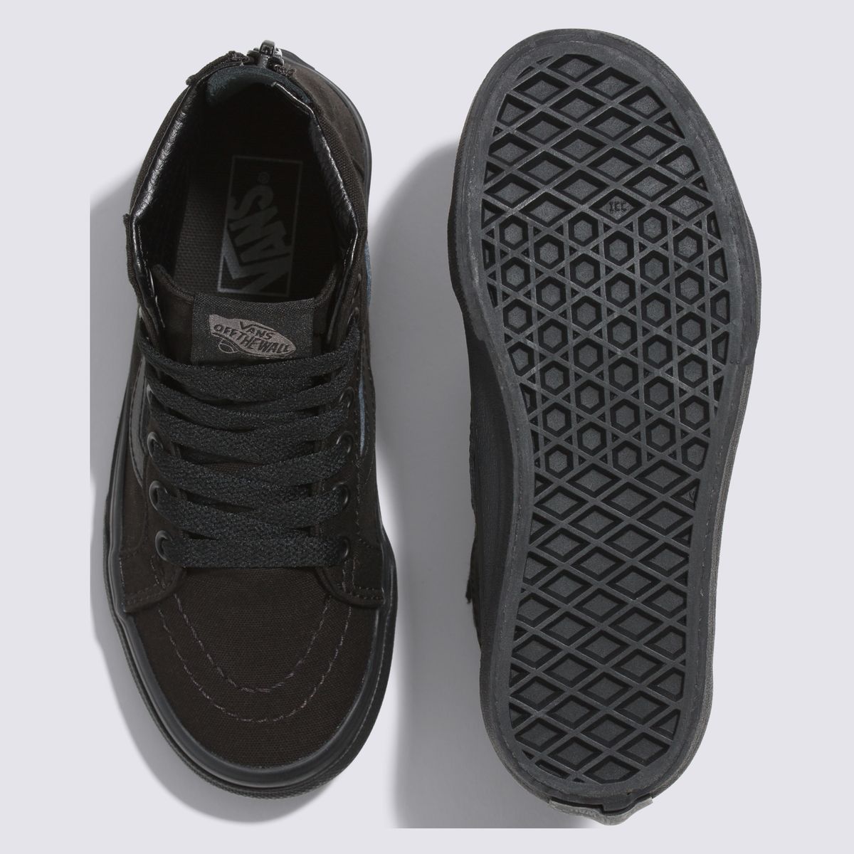 VANS - Uy Sk8-Hi Zip Zapatilla Urbana Unisex Negro (27 a 30) Vans