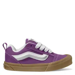 VANS - Knu Skool Zapatilla Urbana Unisex Cuero Morado (28 a 30)