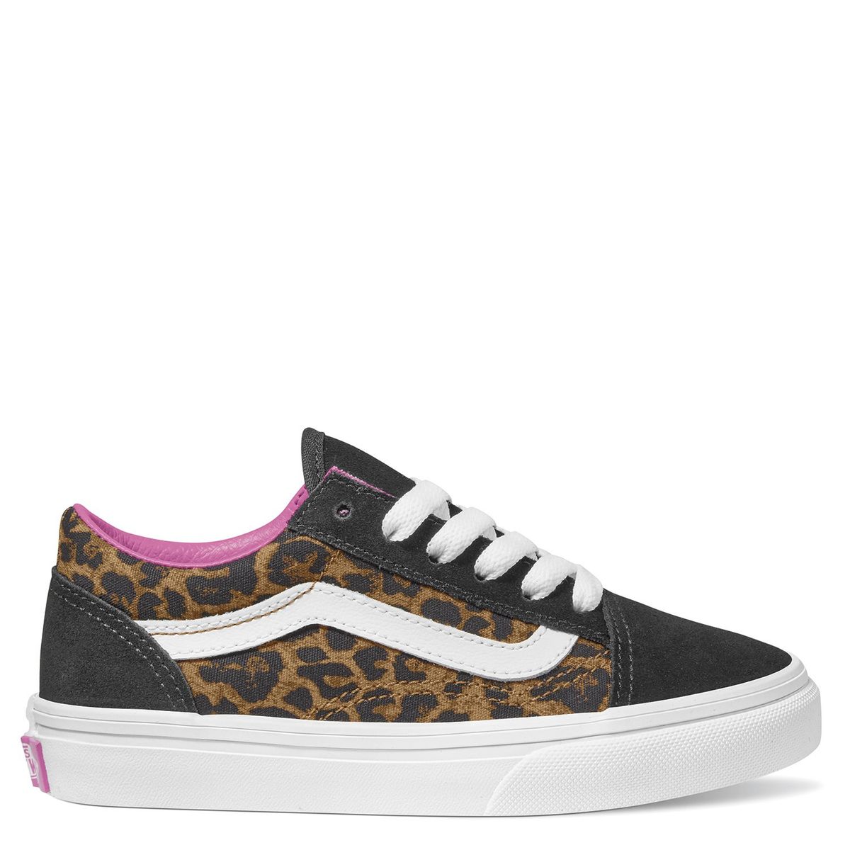 VANS - Old Skool Zapatilla Urbana Unisex Cuero Animal Print (28 a 30) Vans
