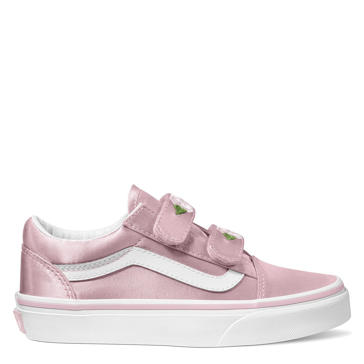 VANS - Old Skool V Zapatilla Urbana Unisex Rosado (28 a 30) Vans
