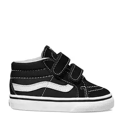 VANS - TD SK8-Mid Reissue V Zapatilla Urbana Unisex Cuero Negro (21 a 24.5)
