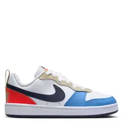 NIKE - Dv5456-124 Court Borough Lr Zapatilla Urbana Niño Blanco (34.5 a 37.5)