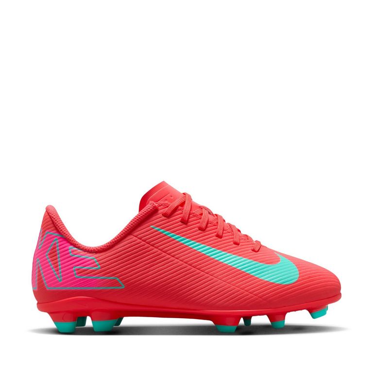 Jr Vapor 16 C Fg/Mg Zapatilla Fútbol Unisex Niño Naranjo (31 a 37.5)