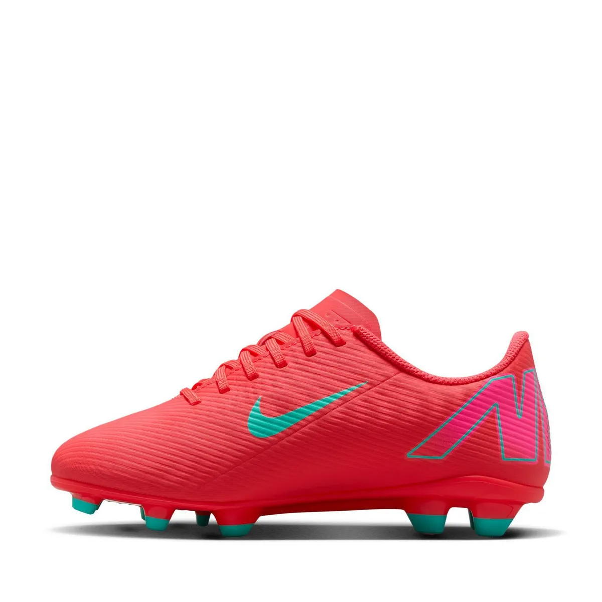 NIKE - Jr Vapor 16 C Fg/Mg Zapatilla Fútbol Unisex Niño Naranjo (31 a 37.5) Nike