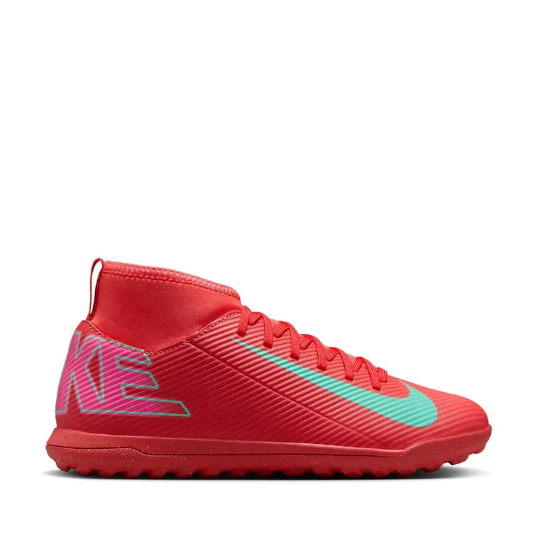 Jr Superfly 10 C Tf Zapatilla Fútbol Unisex Niño Rojo (31 a 37.5)
