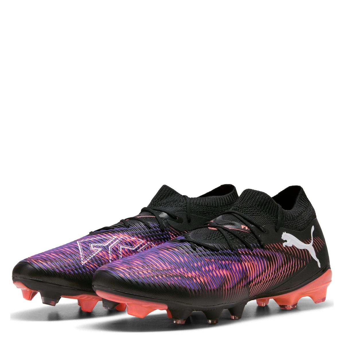 PUMA - Future 8 Match Fg/Ag Zapatilla Fútbol Hombre Negro Puma