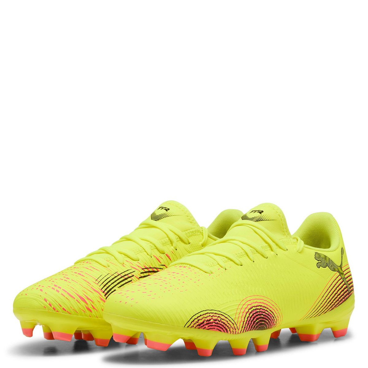 PUMA - Future 8 Play Fg/Ag Zapatilla Fútbol Hombre Amarillo Puma