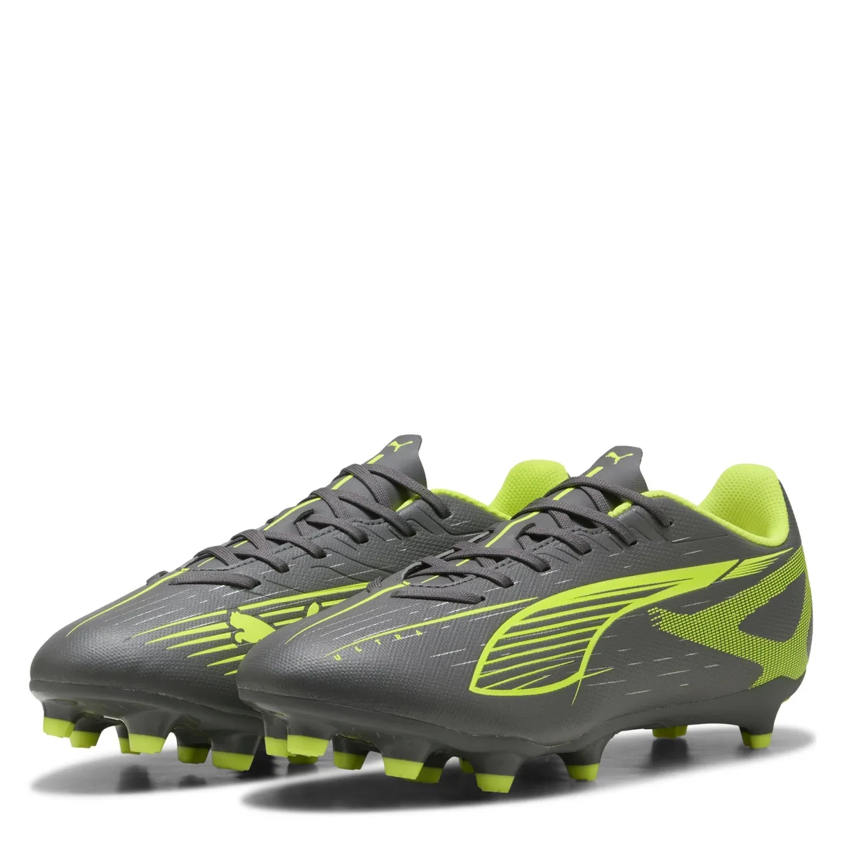 PUMA - Ultra 5 Play Fg/Ag Zapatilla Fútbol Hombre Gris Puma