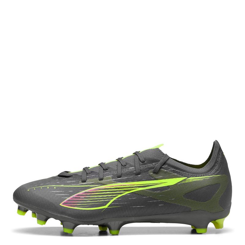 PUMA - Ultra 5 Match Fg/Ag Zapatilla Fútbol Hombre Gris Puma