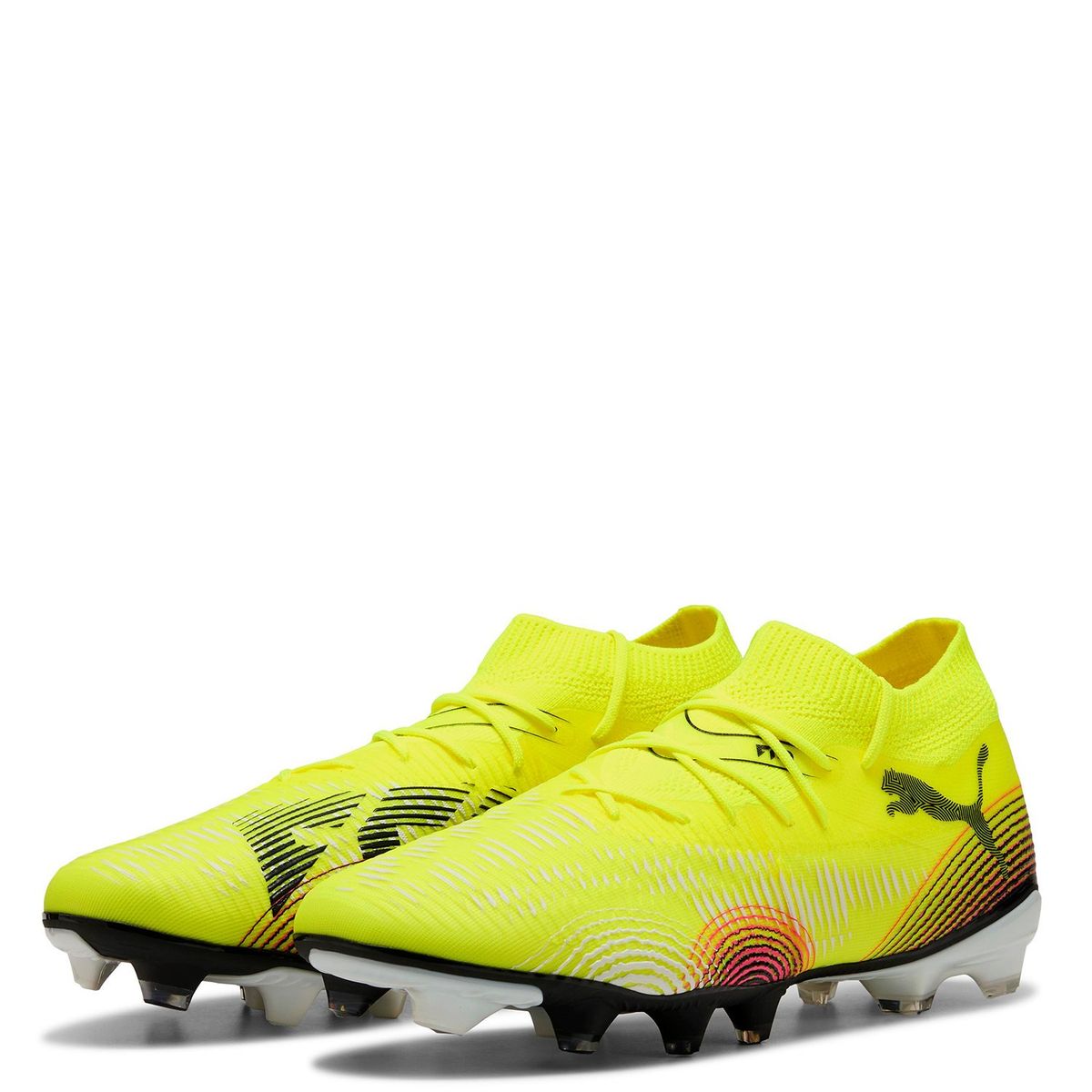 PUMA - Future 8 Match Fg/Ag Zapatilla Fútbol Hombre Amarillo Puma