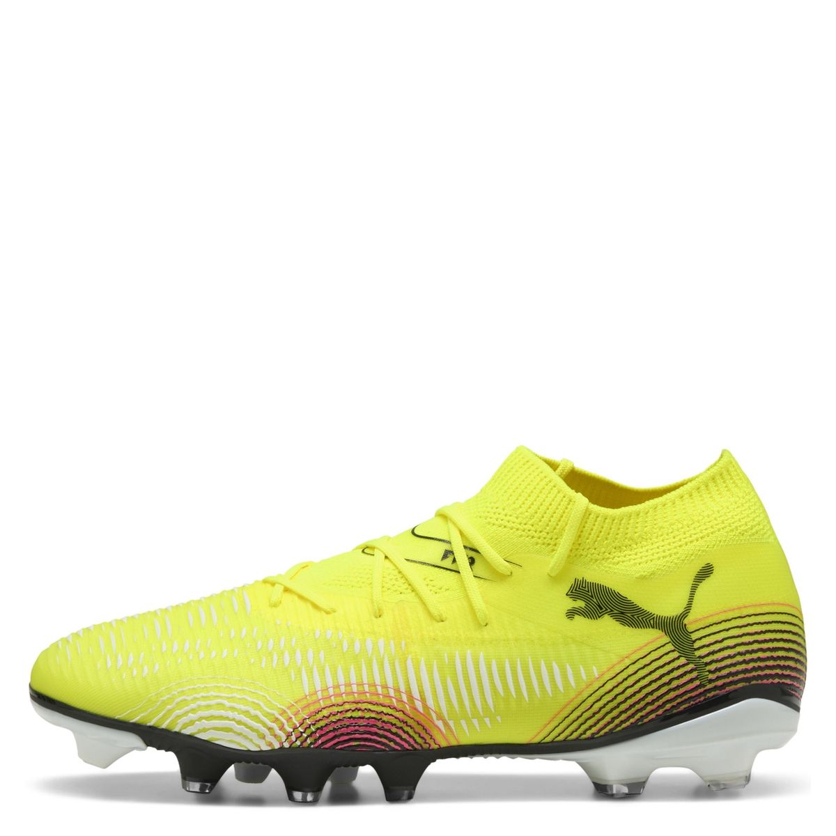 PUMA - Future 8 Match Fg/Ag Zapatilla Fútbol Hombre Amarillo Puma