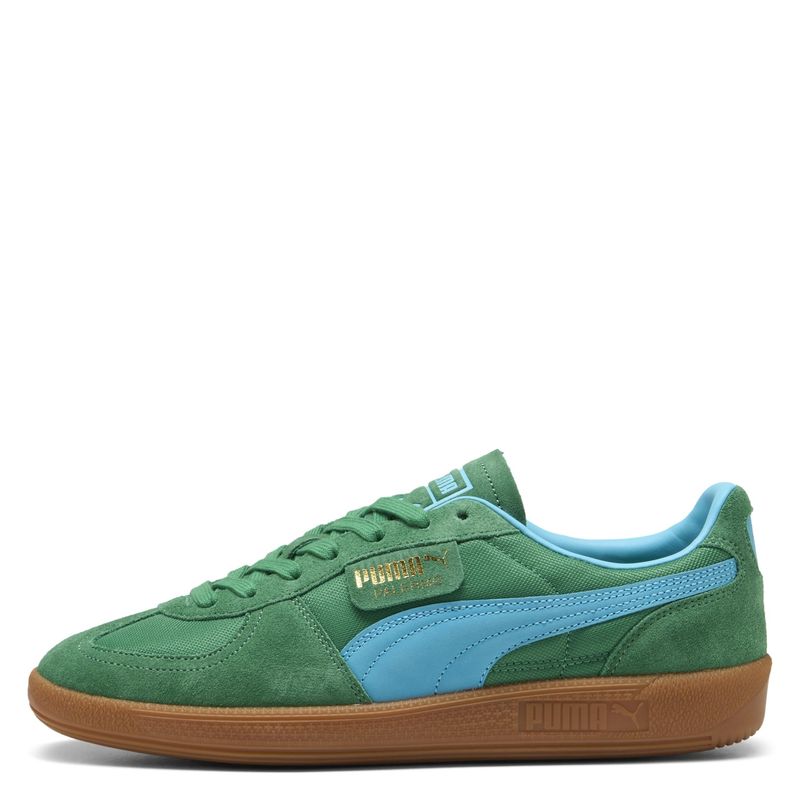 PUMA - Palermo Vintage Update Zapatilla Urbana Unisex Adulto Verde Puma