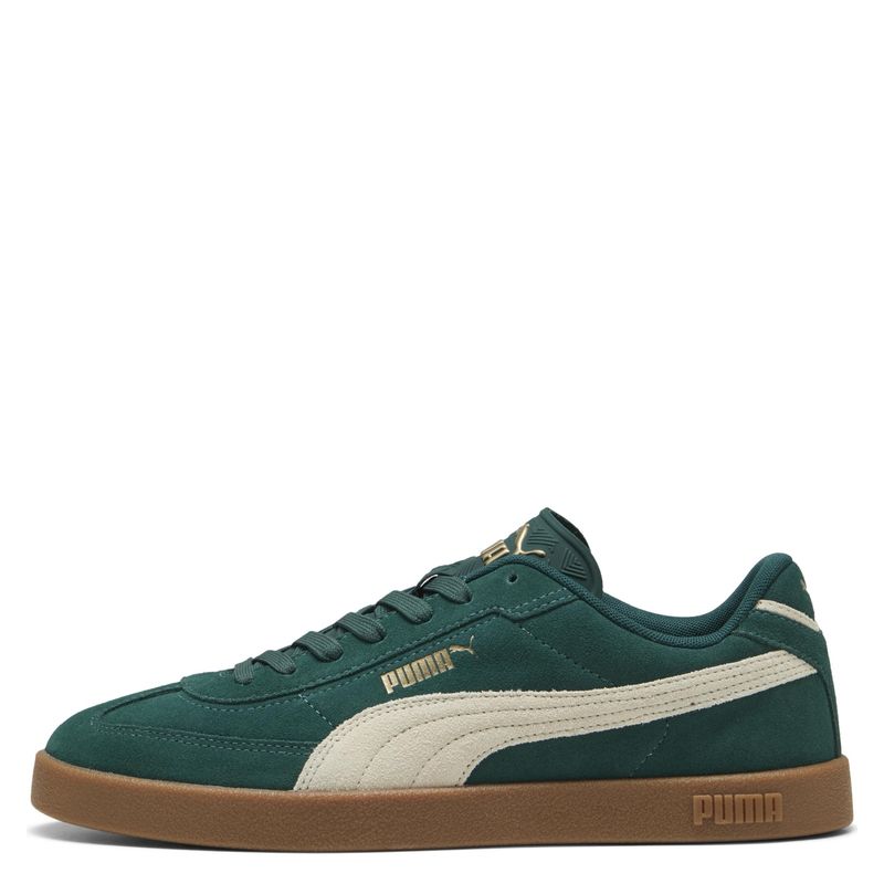 PUMA - Club II Era Suede Zapatilla Urbana Hombre Verde Puma