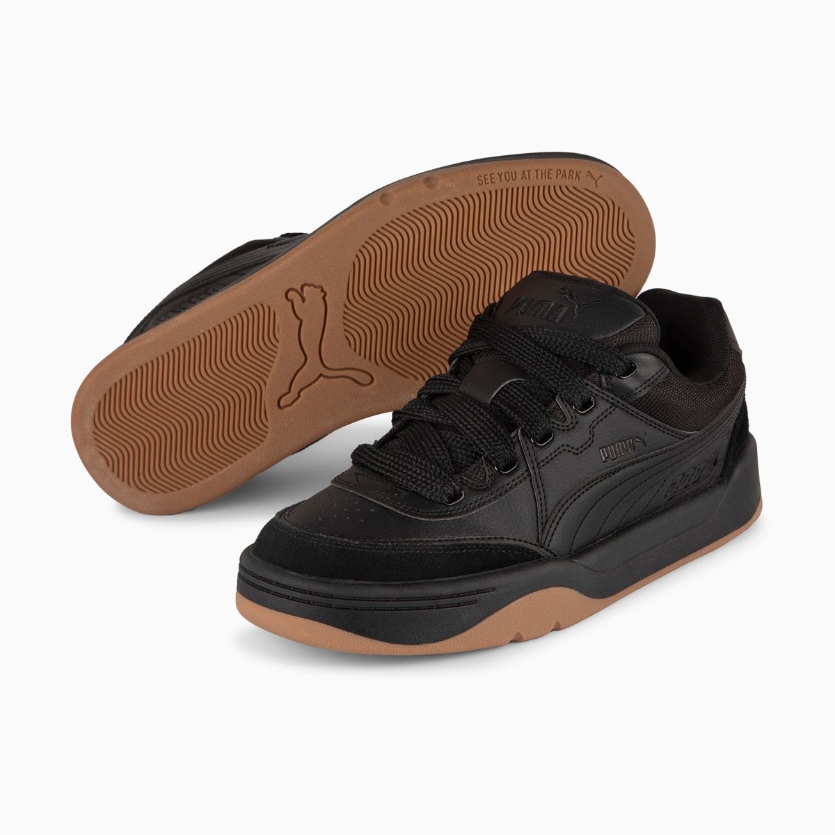 PUMA - Park Lifestyle SK8 Zapatilla Urbana Hombre Negro