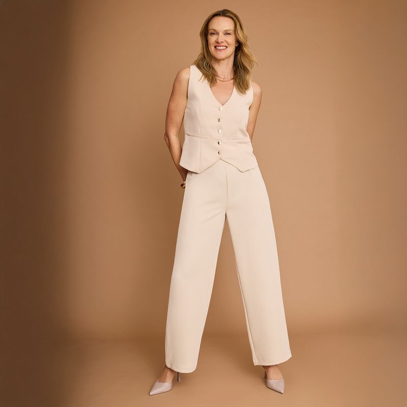 S COCCI - Pantalón Tiro Alto Mujer S.Cocci