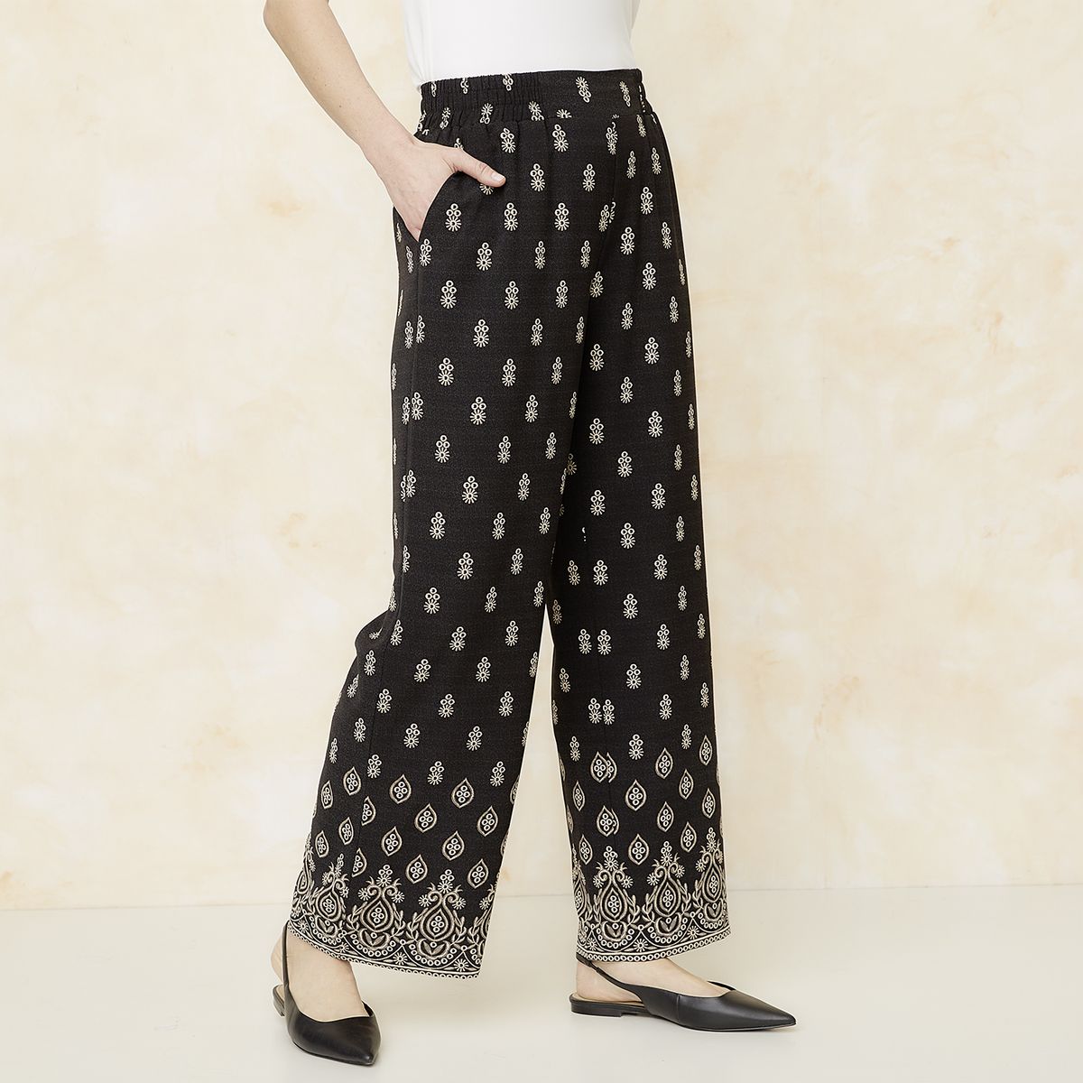 S COCCI - Pantalón Tiro Alto Mujer S.Cocci