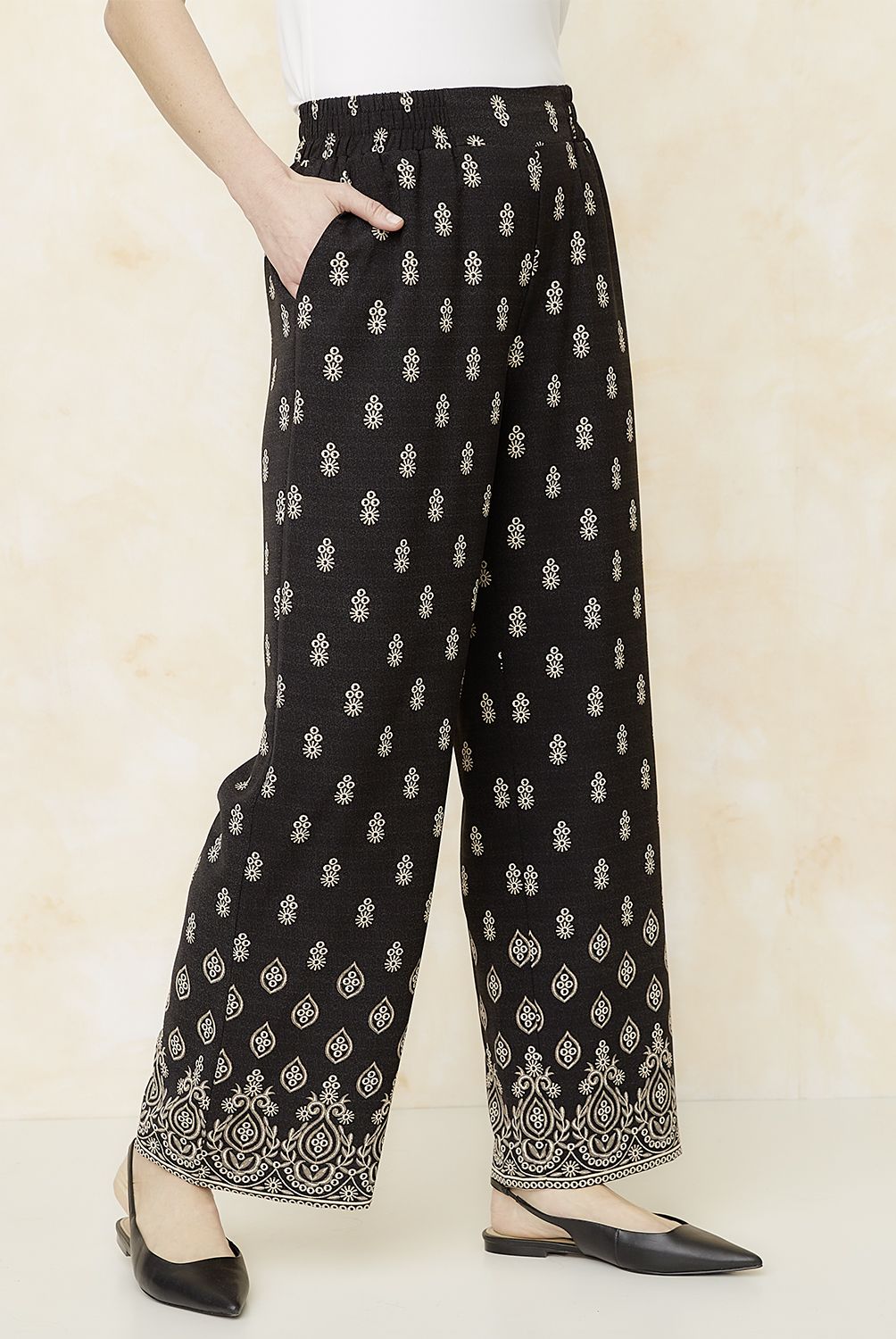 S COCCI - Pantalón Tiro Alto Mujer S.Cocci