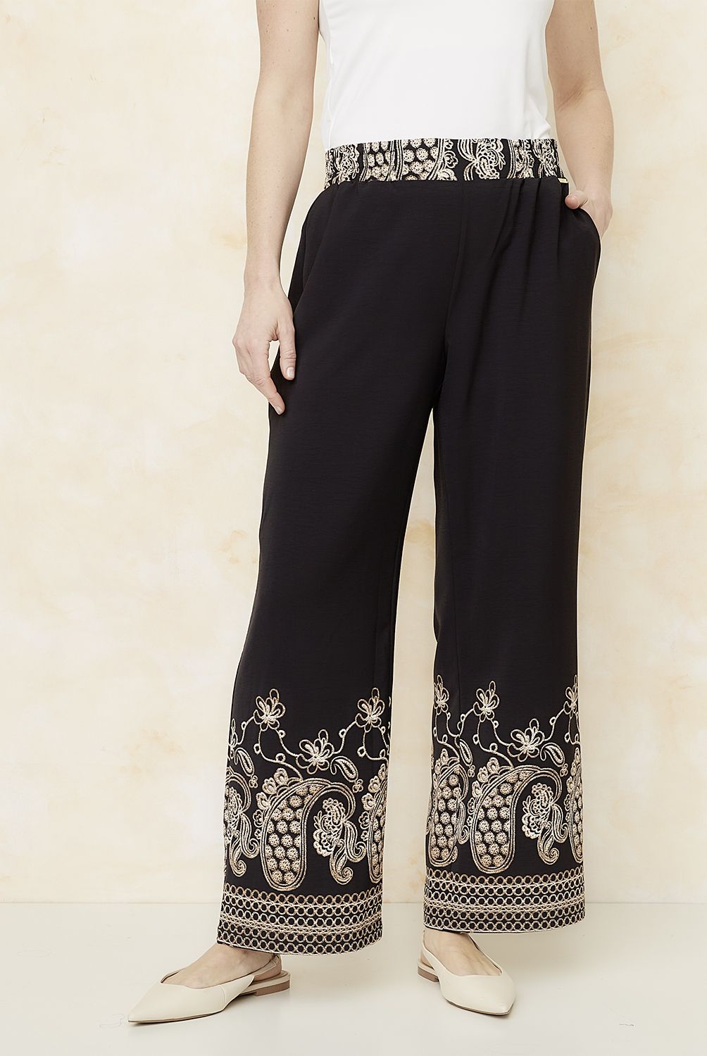 S COCCI - Pantalón Tiro Alto Mujer S.Cocci