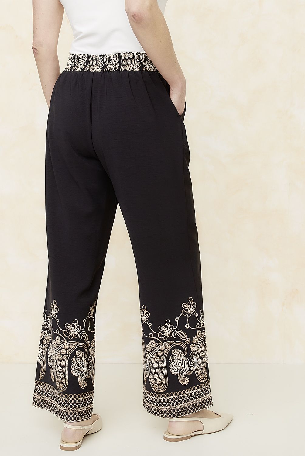 S COCCI - Pantalón Tiro Alto Mujer S.Cocci