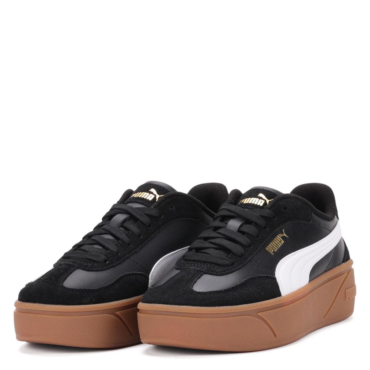 PUMA - Club II Era Platform Zapatilla Urbana Mujer Negro Puma
