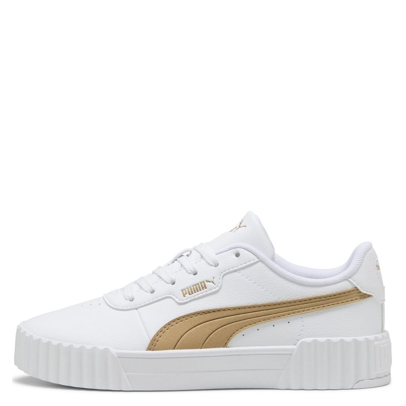 PUMA - Carina 3.0 Aqua Metallics Zapatilla Urbana Mujer Blanco Puma